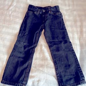 Boys 5T boot cut  black jeans